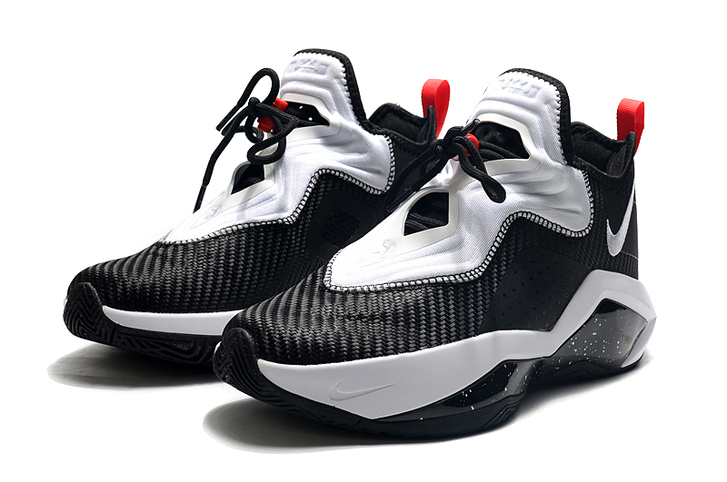 Nike LeBron Soldier 14 White Black Shoes